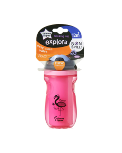 Cana Izoterma Explora, roz, 260 ml, Tommee Tippee