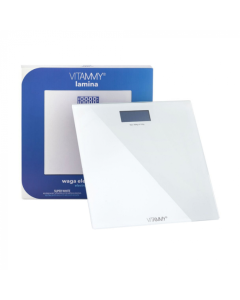 Cantar corporal electronic Vitammy Lamina Alb, pentru copii si adulti