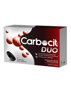 Carbocit Duo, 20 comprimate, Biofarm