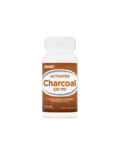 Carbune Activ 520 mg, 60 capsule, GNC