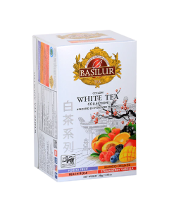 Ceai Alb, White Tea Assorted, 20 plicuri, Basilur
