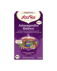 Ceai Bio Ashwagandha Balance, 17 pliculete, Yogi Tea