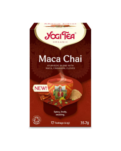 Ceai bio Maca Chai, 17 plicuri/35.7 g, Yogi Tea