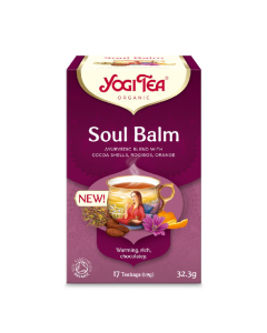 Ceai bio Soul Balm 17 pliculete x 1.9g (32.3g) Yogi Tea