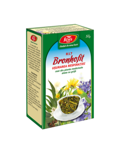 Ceai Bronhofit usurarea respiratiei, 50g, Fares