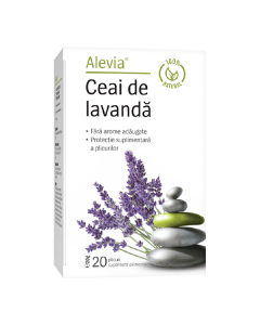 Ceai de lavanda, 20 plicuri, Alevia