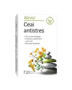 Ceai de plante antistres, 20 plicuri, Alevia