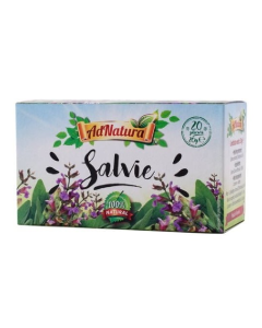 Ceai de salvie, 20 plicuri, AdNatura