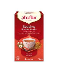 Ceai de seara cu Rooibos si vanilie, 17 plicuri, Yogi Tea