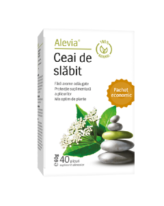 Ceai de slabit, 40 plicuri, Alevia