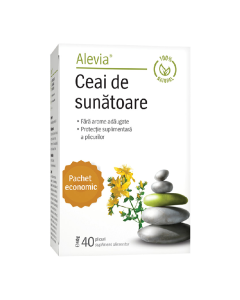 Ceai de sunatoare, 40 plicuri, Alevia