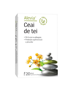 Ceai de tei, 20 pliculete, Alevia