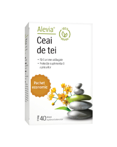 Ceai de tei, 40 plicuri, Alevia