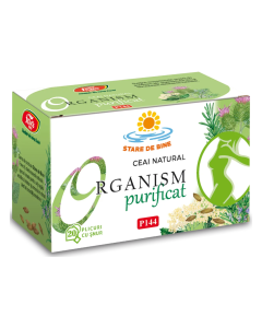 Ceai detoxifiant Organism Purificat, 50g, Fares