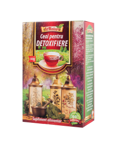 Ceai detoxifiere, 50 g, AdNatura