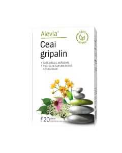 Ceai Gripalin, 20 plicuri, Alevia