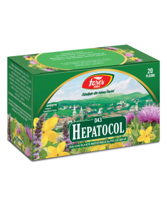 Ceai Heptacol, 20 plicuri, Fares
