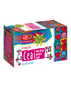 Ceai mai drag pentru copii cu Vitamina C, 20 plicuri, Fares
