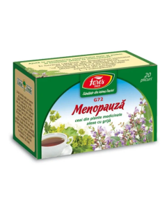 Ceai Menopauza G72, 20 plicuri, Fares