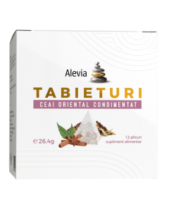 Ceai oriental condimentat Tabieturi, 12 plicuri, Alevia