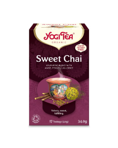 Ceai Sweet Chai, 17 plicuri, Yogi Tea