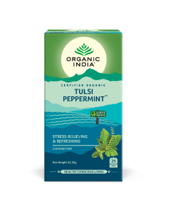 Ceai Tulsi Menta, 25 plicuri, Organic India