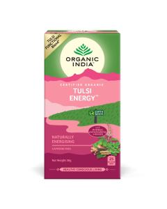 Ceai Tulsi Energy, 25 plicuri, Organic India