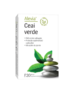 Ceai Verde, 20 plicuri, Alevia