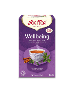 Ceai Wellbeing, 17 plicuri, Yogi Tea