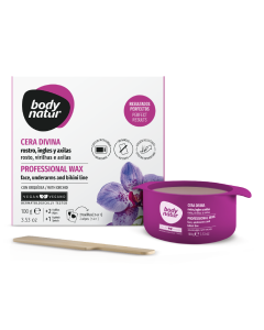 Ceara depilatoare pentru fata, bikini si axila, cu parfum de Orhidee, 100g, Body Natur