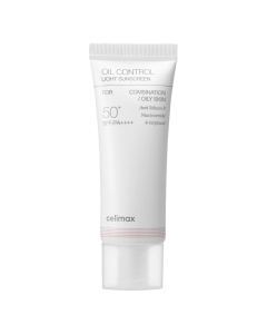 Crema de fata cu protectie solara SPF 50+ Oil Control Light Sunscreen, 40 ml, Celimax