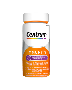 Immunity cu extract de soc, 60 capsule, Centrum