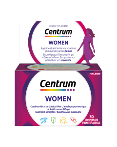 Complet de la A la Z pentru femei, 30 comprimate, Centrum