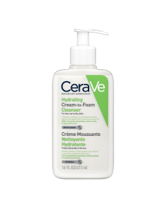 Crema de curatare spumanta si hidratanta pentru ten normal-uscat, 473 ml, CeraVe