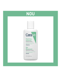 Gel de curatare Spumant piele normal-grasa, travel size, 88 ml, CeraVe 