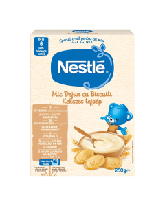 Cereale Nestlé® Mic dejun cu biscuiti, 250g, de la 6 luni 