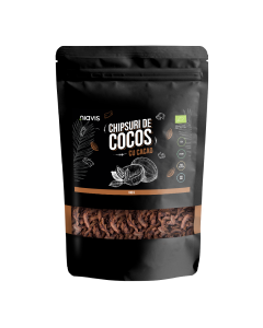 Chipsuri de cocos cu cacao, 100g, Niavis