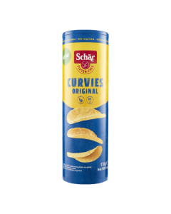 Chipsuri fara gluten Curvies Original, 170 g, Schar