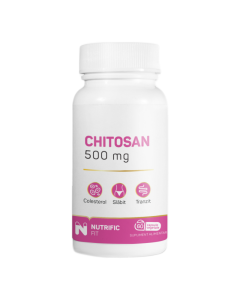 Chitosan 500mg, 60 capsule vegetale, Nutrific