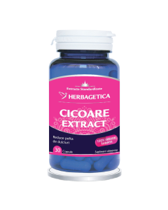 Cicoare Extract, 30 capsule, Herbagetica
