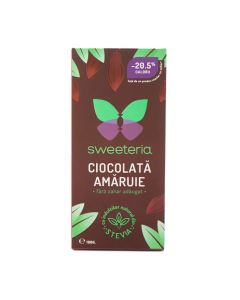 Ciocolata amaruie 70% cacao 100g, Sweeteria