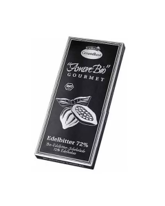 Ciocolata neagra cu 72% cacao, 100g, Liebhart’s Amore Bio