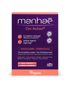 Circ Action, 30 capsule vegetale, Manhae