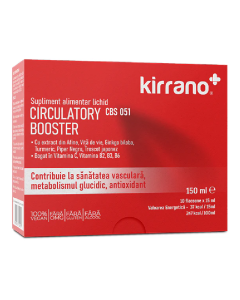 Circulatory Booster CBS051 10 flacoane*15 ml, Kirrano