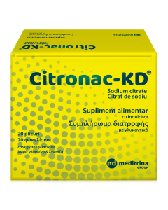 Citronac-KD, 20 plicuri, Meditrina Pharmaceuticals
