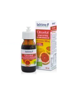 Extract Bio din seminte de grepfrut, Citruvital, 50 ml, Ladrome Laboratoire