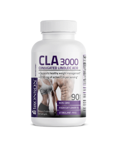 CLA 3000 acid linoleic conjugat, 90 capsule, Bronson Laboratories