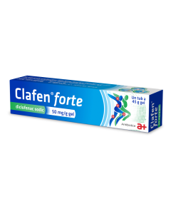 Clafen forte, 50 mg/g gel, 45 g, Antibiotice SA
