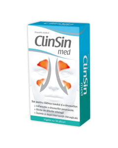 Zdrovit ClinSin med x 1 set irigator + 16 plicuri