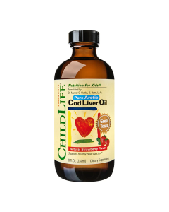 Secom, Cod Liver oil, pentru sistemul osos si nervos la copii, 237 ml